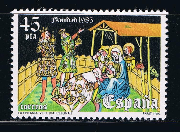 Edifil  2819  Navidad¨85.  