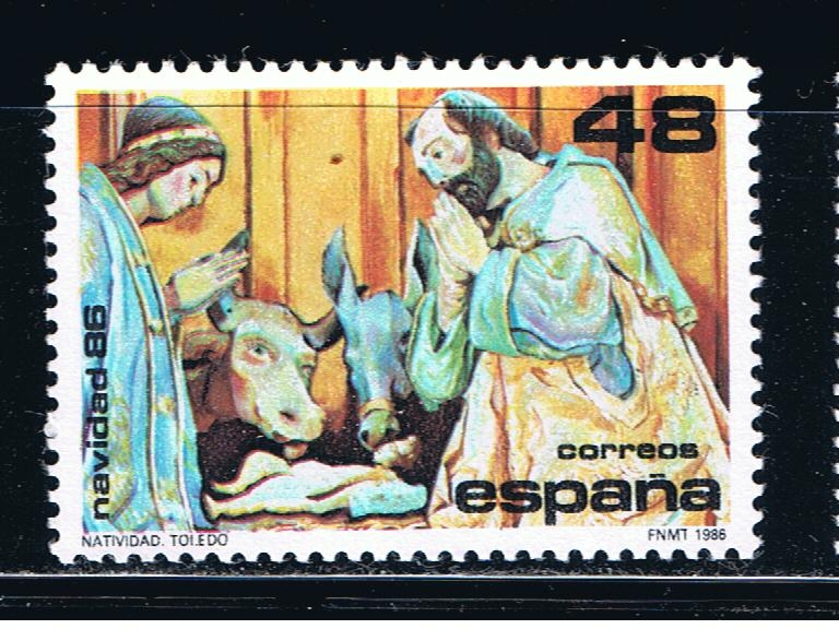 Edifil  2868  Navidad¨86.  