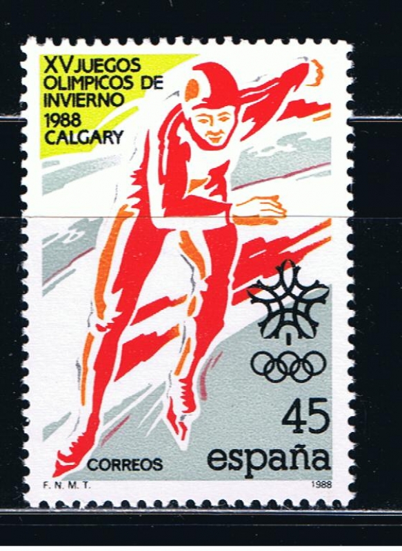 Edifil  2932  Juegos Olímpicos de Invierno 1988. Galgary.  