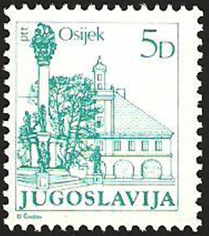 1880 a - Vista de Osijek