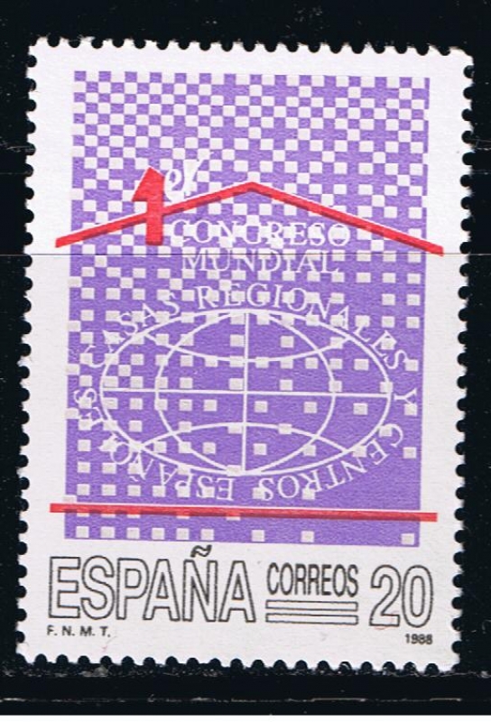 Edifil  2959  I Congreso  Mundial de Casas Regionales y Centros Españoles.  