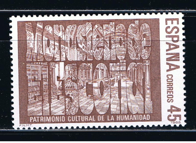 Edifil  2980  Ciudades y Monumentos españoles Patrimonio de la Humanidad.  