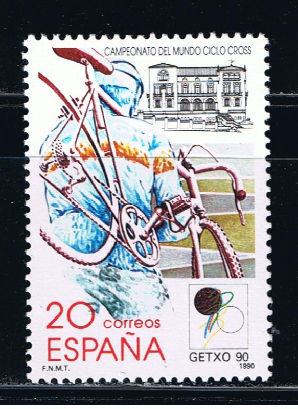 Edifil  3048  Campeonato del Mundo de Ciclo-Cros. Getxo´90.  