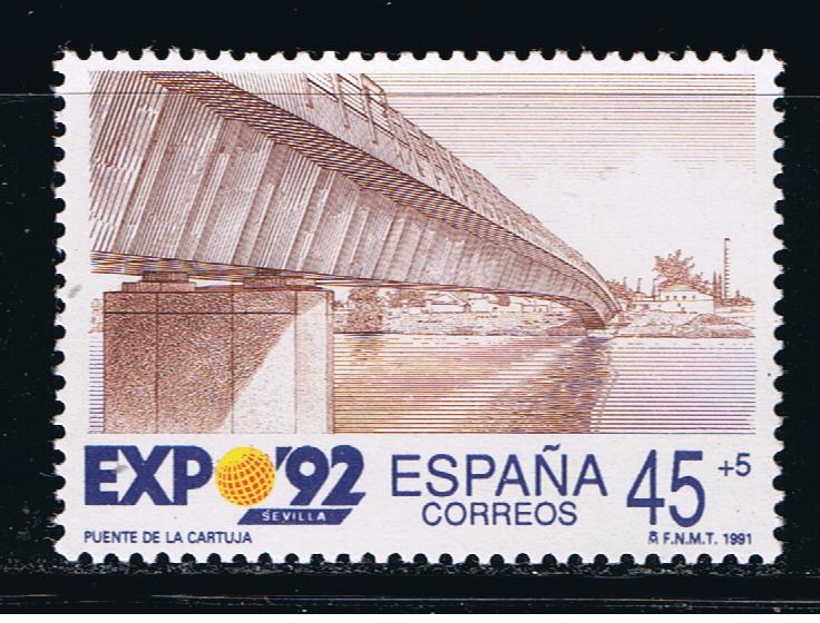 Edifil  3102  Exposición Unoversal de Sevilla 1992.  