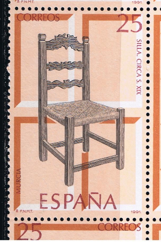 Edifil  3129  Artesanía Española (Muebles ).  