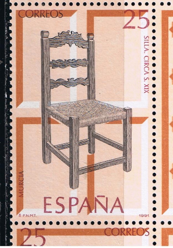 Edifil  3129  Artesanía Española (Muebles ).  