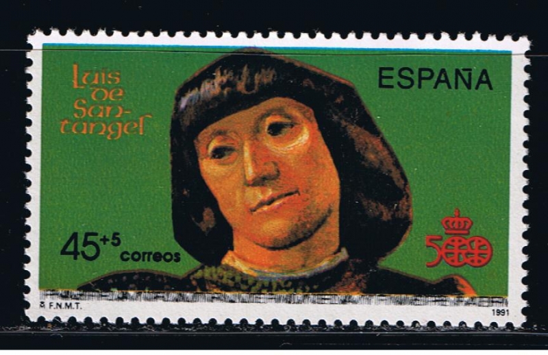 Edifil  3139  V Centenario del Descubrimiento de América.  