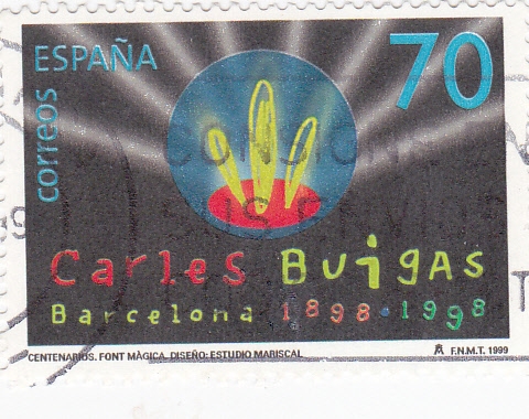 Centenario Fuente Mágica de Montjuic (Barcelona) Carles Buigas   (P)