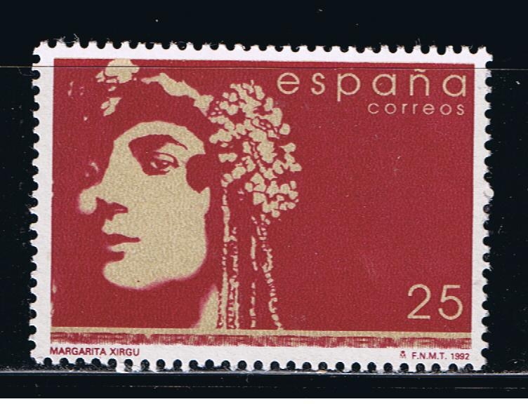 Edifil  3152  Mujeres famosas españolas.   