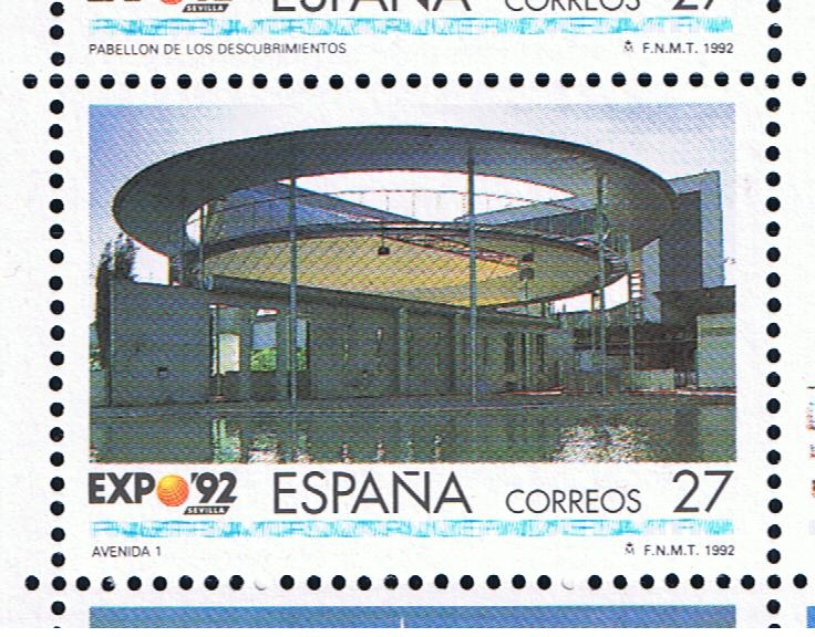 Edifil  3182  Exposición Universal de Sevilla.  Expo´92.  