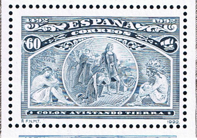 Edifil  3200  Colón y el Descubrimiento.  