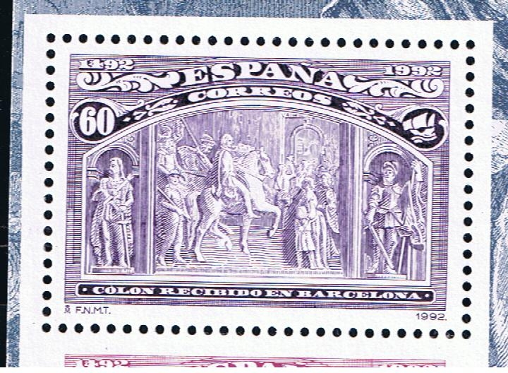 Edifil  3203  Colón y el Descubrimiento.  