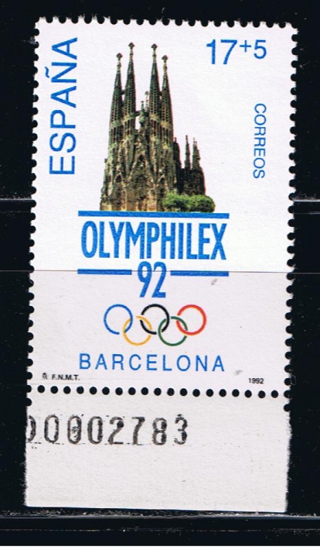 Edifil  3219  Juegos de la XXV Olimpiada Barcelona´92.  