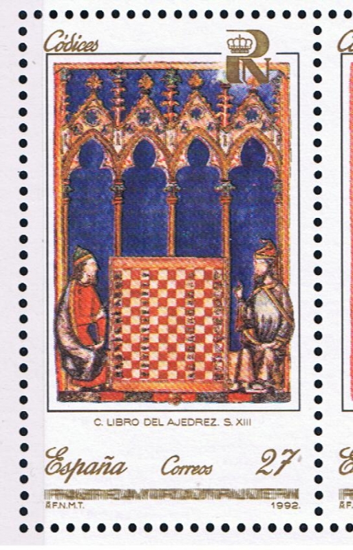 Edifil  3234  Patrimonio Artístico Nacional. Códices.  