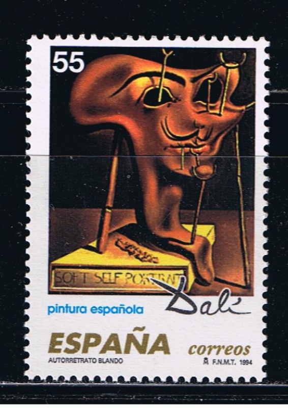 Edifil  3294  Pintura española. Obras de Salvador Dalí.  