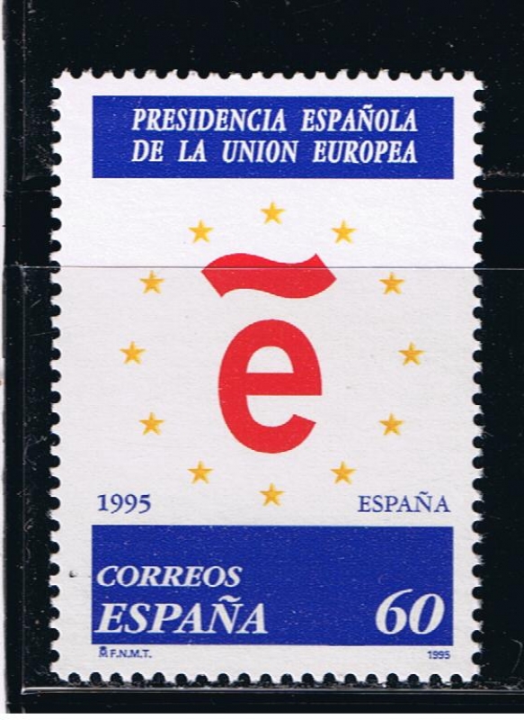 Edifil  3385  Presidencia española de la Unión Europea.  