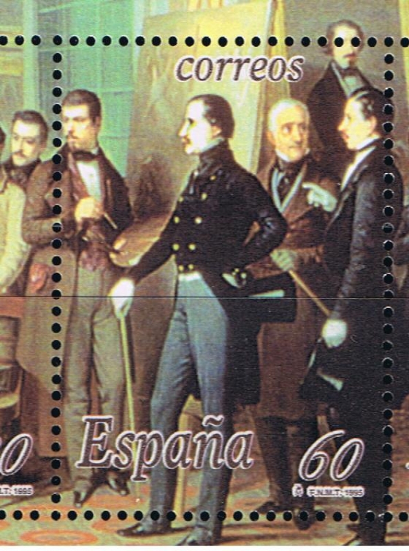 Edifil  3399  Pintura Española,  Antonio María Esquivel.  