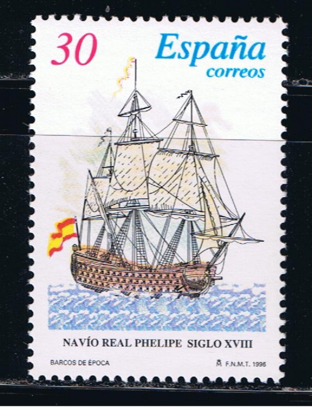 Edifil  3413  Barcos de Epocoa.  