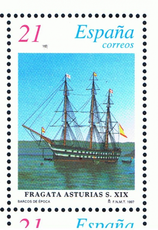 Edifil  3475  Barcos de Epoca.  