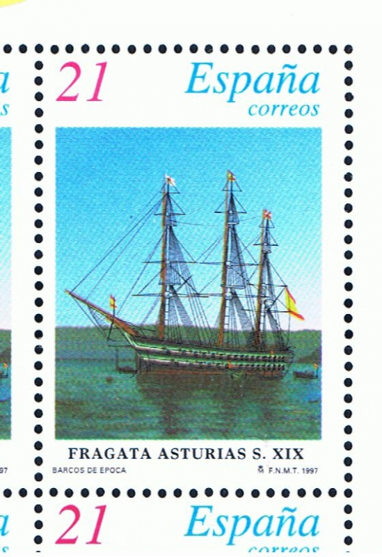 Edifil  3475  Barcos de Epoca.  