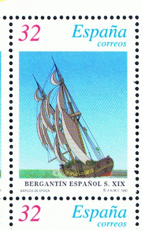 Edifil  3476  Barcos de Epoca.  