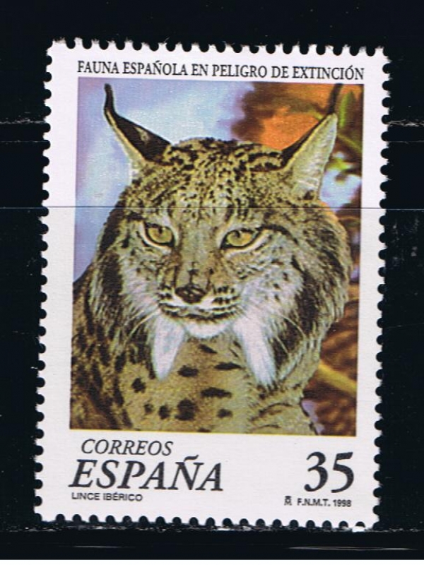 Edifil  3529  Fauna española en peligro de extinción.  