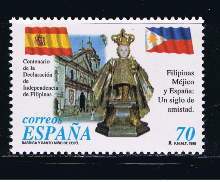 Edifil  3552  Centenario de la Independencia de Filipinas.  