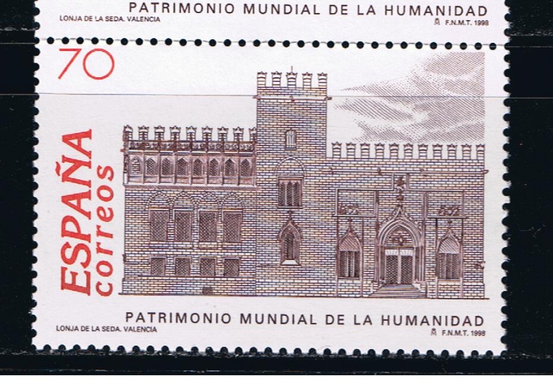 Edifil  3559  Bienes Culturales y Naturales Patrimonio Mundial de la Humanidad.  