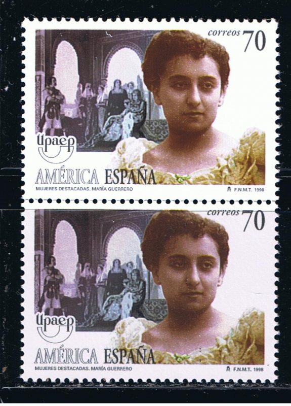 Edifil  3590  América-UPAEP. Mujeres destacadas.  