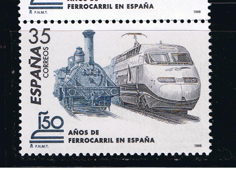 Edifil  3591  150 años del Ferrocarril en España.  