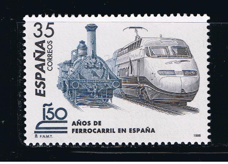 Edifil  3591  150 años del Ferrocarril en España.  