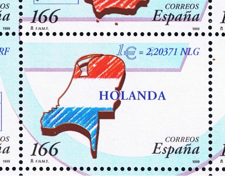 Edifil  3639  Paises del Euro.  