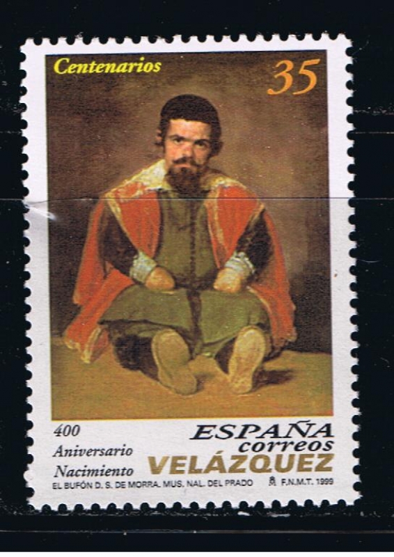 Edifil  3658  400º aniver. del nacimientode Diego Velázquez.  