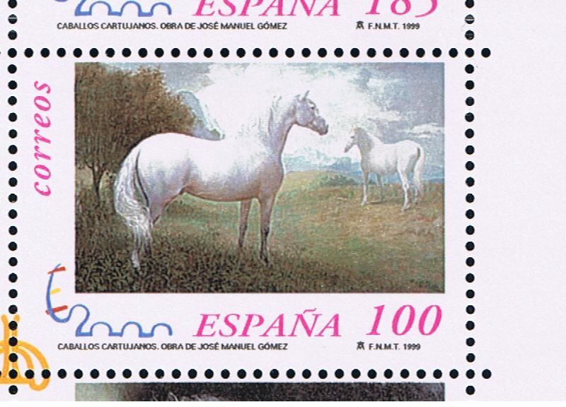 Edifil  3682  Exposición Mundial de Filatelia España 2000.  