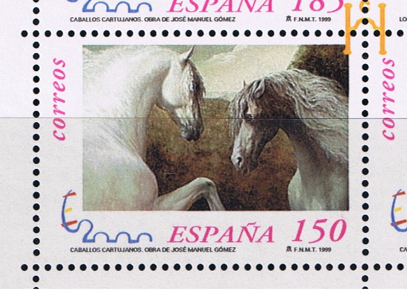 Edifil  3683A  Exposición Mundial de Filatelia España 2000.  