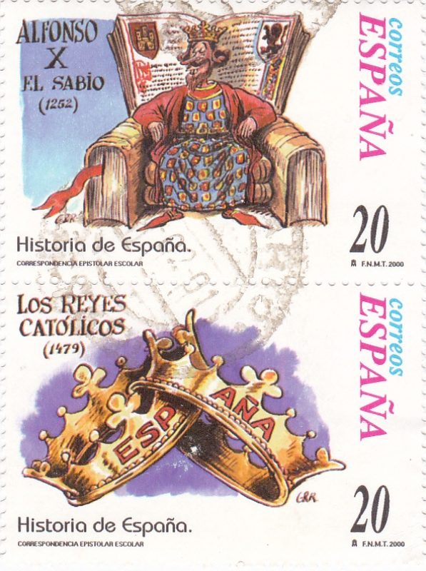 Alfonso X el Sabio y Los Reyes Católicos-HISTORIA DE ESPAÑA-(S)