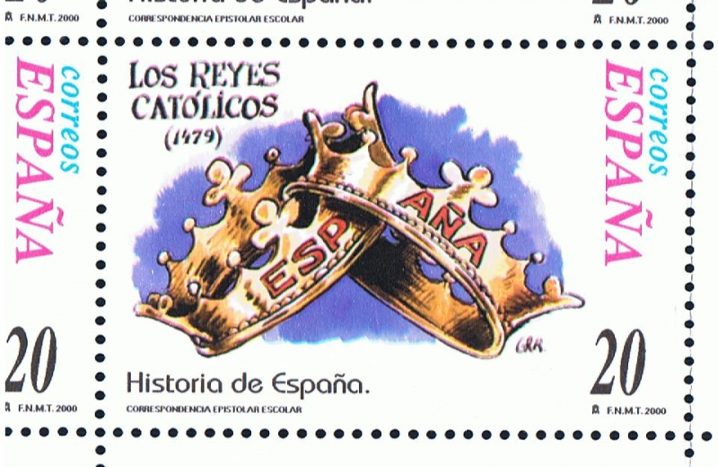 Edifil  3755  Correspondencia Epistolar Escolar. Historia de España.  