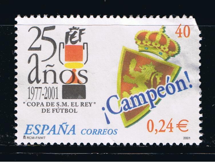 Edifil  3805  25 años de la Copa de S.M. el Rey de Fútbol.  