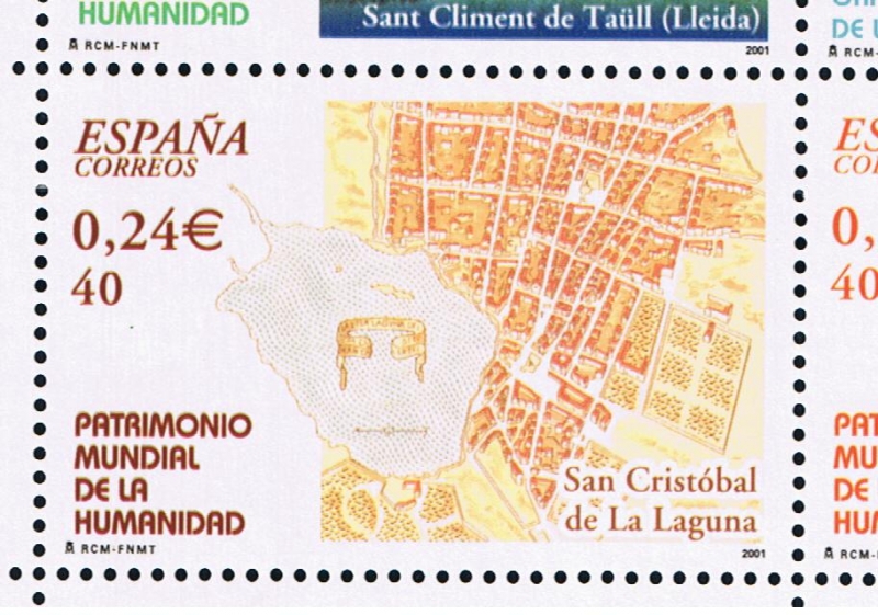 Edifil  3846  Patrimonio Mundial de la Humanidad.  