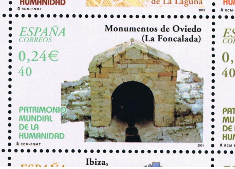 Edifil  3849  Patrimonio Mundial de la Humanidad.  