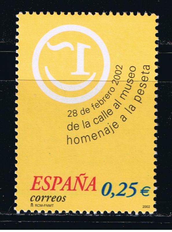 Edifil  3883  Homenaje a la peseta.  