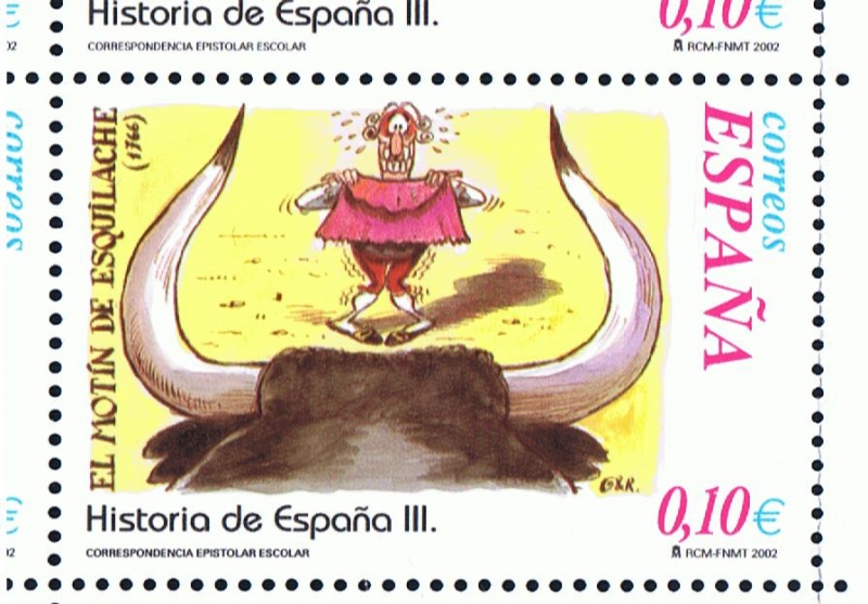 Edifil  3920  Correspondencia Epistolar Escolar. Historia de España.  