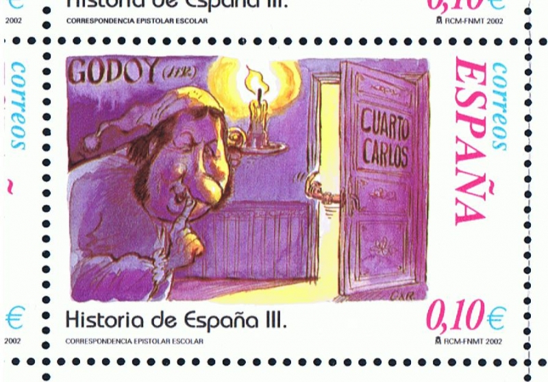 Edifil  3923  Correspondencia Epistolar Escolar. Historia de España.  