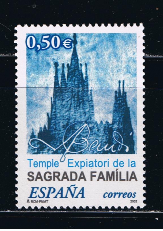 Edifil  3924  Templo Expiatorio de la Sagrada Familia.  