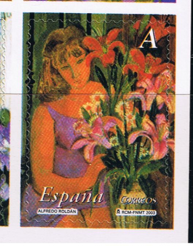 Edifil  4010  La mujer y las flores. 