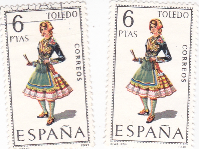 TOLEDO -Trajes típicos españoles (U)