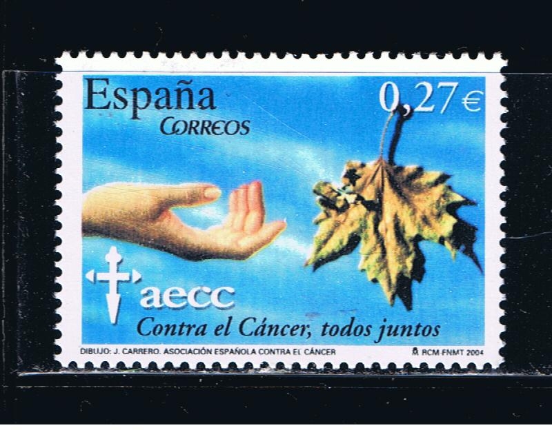 Edifil  4062  50º aniver. de la Asociación Española contra el Cáncer.  