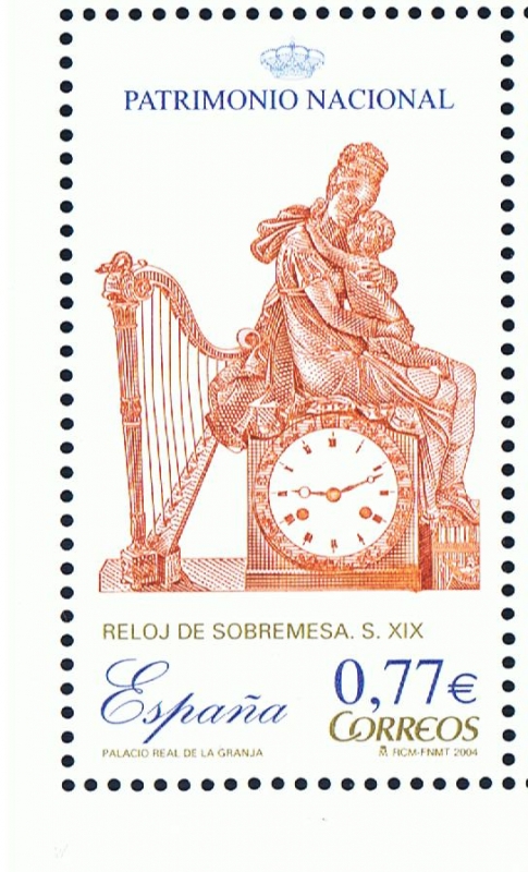 Edifil  4071 C   Patrimonio Nacional. Relojes.  