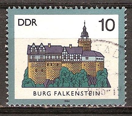 Castillo de Falkenstein en DDR.