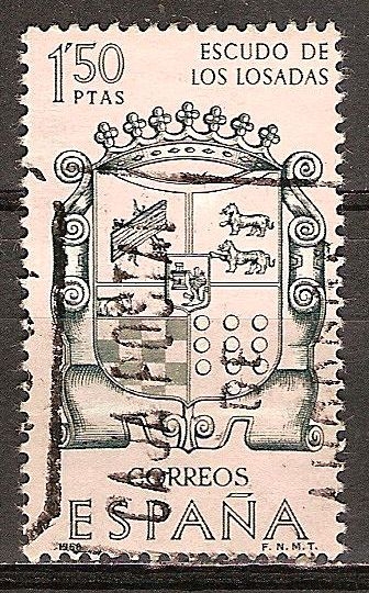 Los exploradores y Colonias de América.Losadas Escudo de armas de familia.